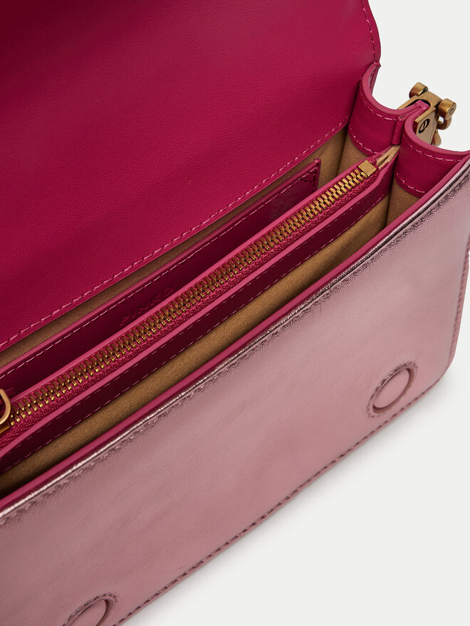 PINKO Дамска чанта Pinko Lowe Click Mini 100067 A1YA Розов