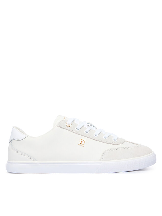 Tommy Hilfiger Sneakers Tommy Hilfiger Th Chic Low Vulc FW0FW09391 Creme