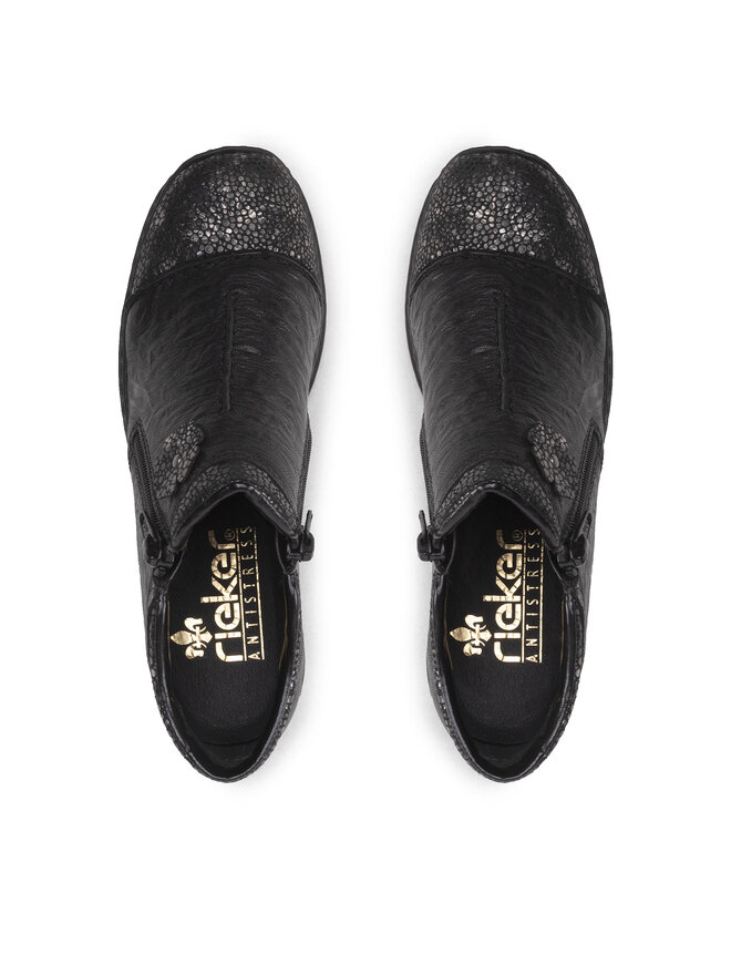 AN Aulinukai Rieker 58388-01 Juoda | eavalyne.lt