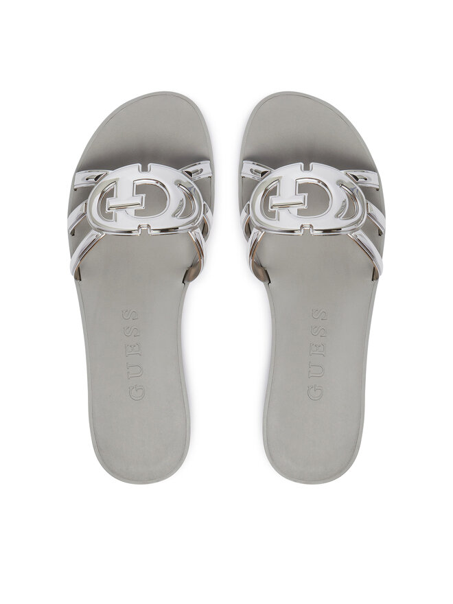 Guess Шльопанці Guess FLJHO2 ELE03 Срібний
