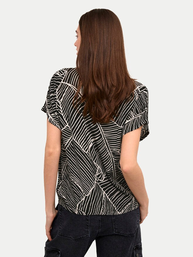 Kaffe Kaffe T-Shirt Amber 10508257 Μαύρο Relaxed Fit