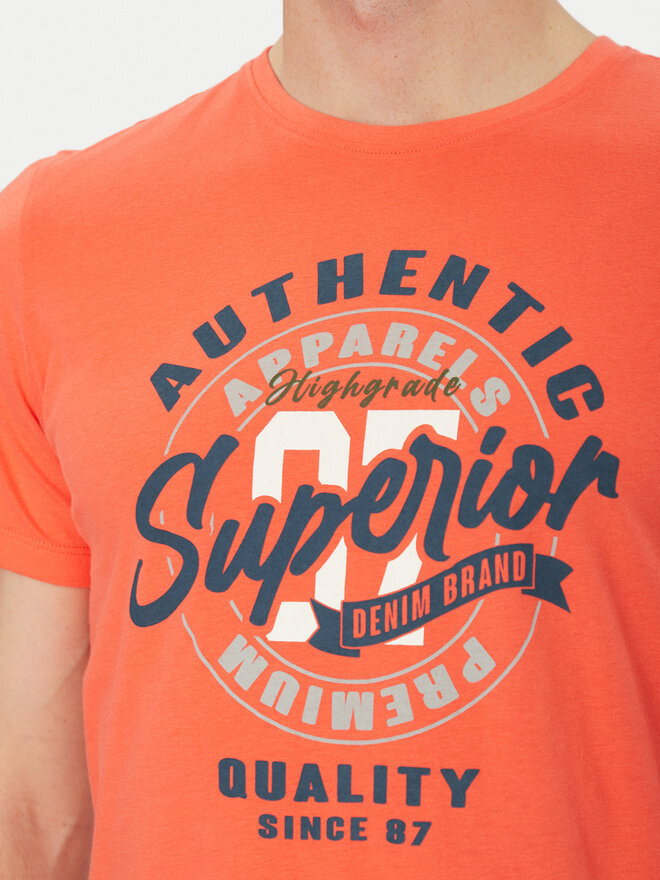 Blend Blend T-Shirt 20717758 Orange Regular Fit