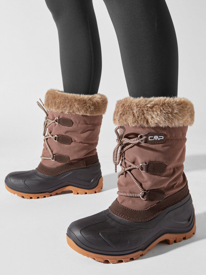 CMP Botas de nieve CMP Nietos Low 3Q78956 Marrón