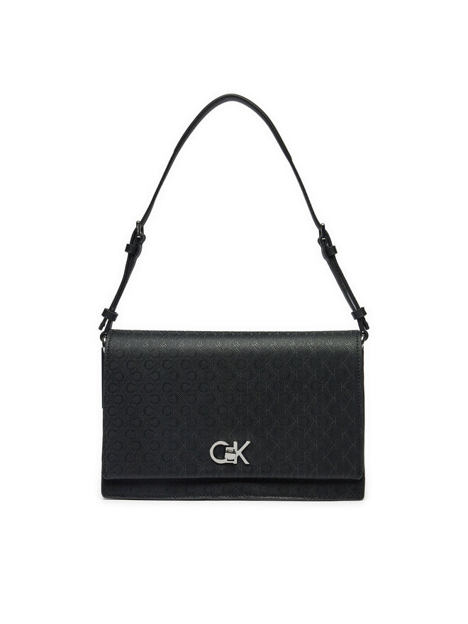 Calvin Klein Táska Calvin Klein Ck Elongated Shoulder Bag_Mono K60K613139 Fekete
