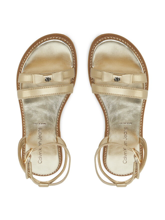 Calvin Klein Jeans Sandály Calvin Klein Jeans Sandal V4A2-83052-1322 Zlatá
