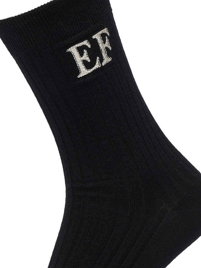 Elisabetta Franchi Lange Socken Elisabetta Franchi CZ-11A-67E2 Schwarz