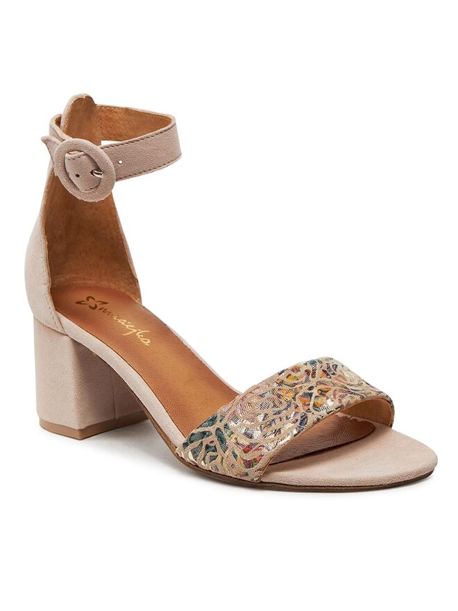 Maciejka Sandalen Maciejka 04141-49/00-5-49 Beige