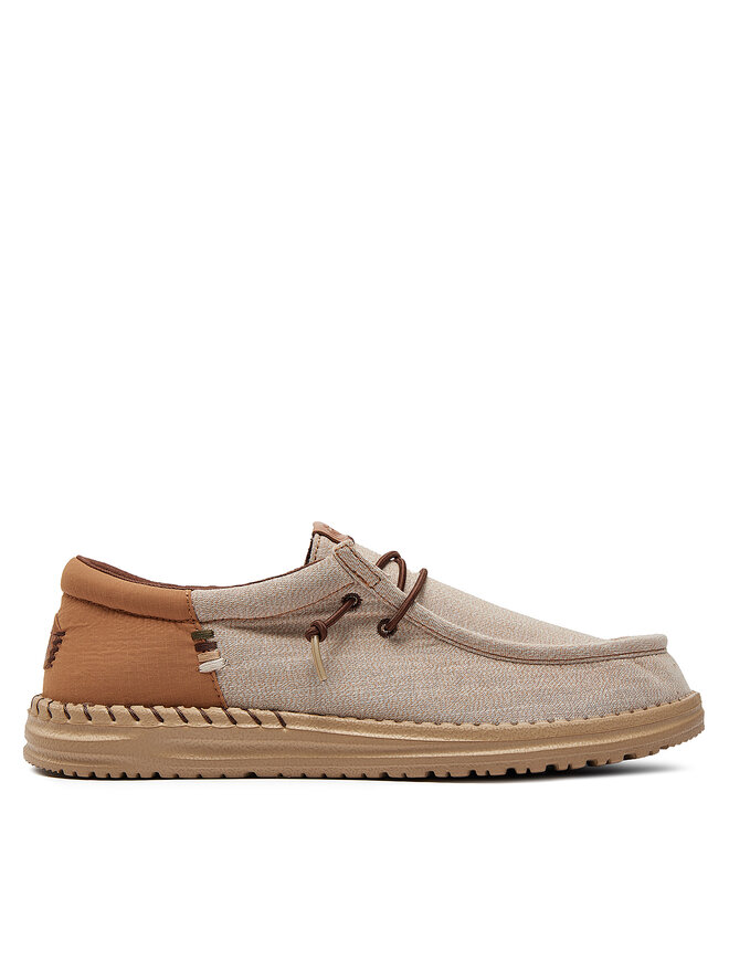 Hey Dude Mokasíny Hey Dude Wally Funk Nylon Craft 40677-2DM Hnedá