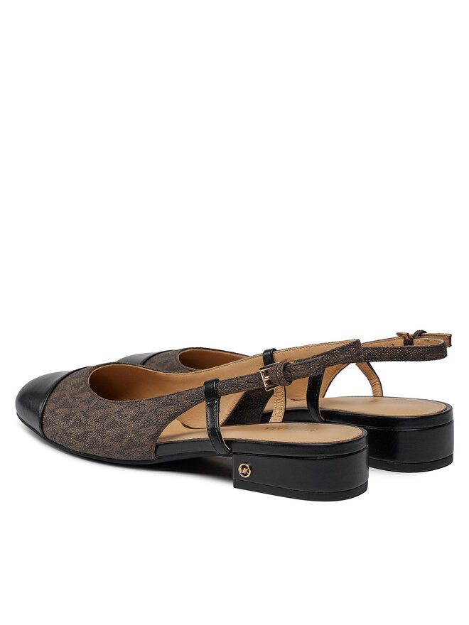 MICHAEL Michael Kors Szandál MICHAEL Michael Kors Perla Flex Sling Flat 40R4PLFP1B Barna