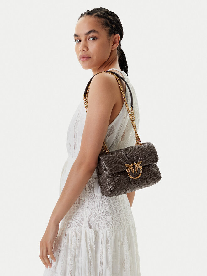 PINKO Сумка PINKO Love Puff Mini Cl PE 25 PLTT 100039 A2C8 Коричневий
