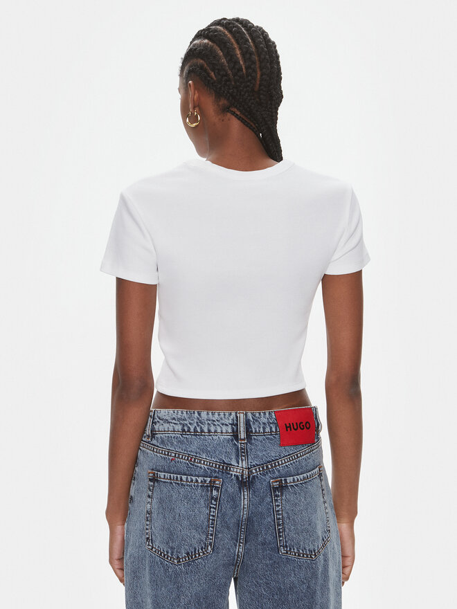 HUGO HUGO Camiseta Deluisa_1 50508636 Blanco Slim Fit