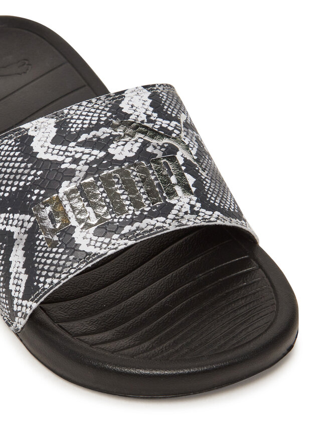 Puma Шльопанці Puma Popcat 20 Snake Chic 401706 01 Сірий