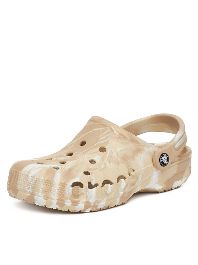 Crocs Παντόφλες Crocs BAYA MARBLED CLOG 206935-2ZM Μπεζ