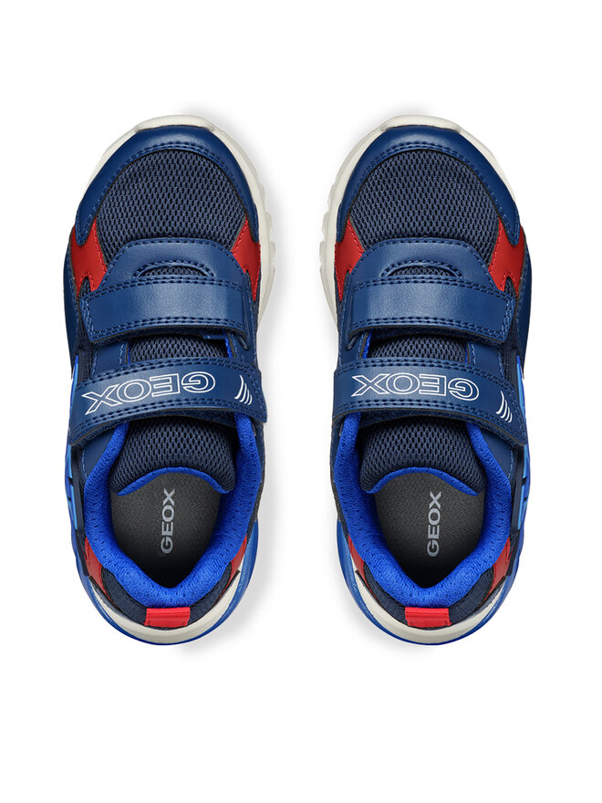 Geox Sneakersy Geox J Ciberdron J55LBB 014BU C0735 S Tmavomodrá
