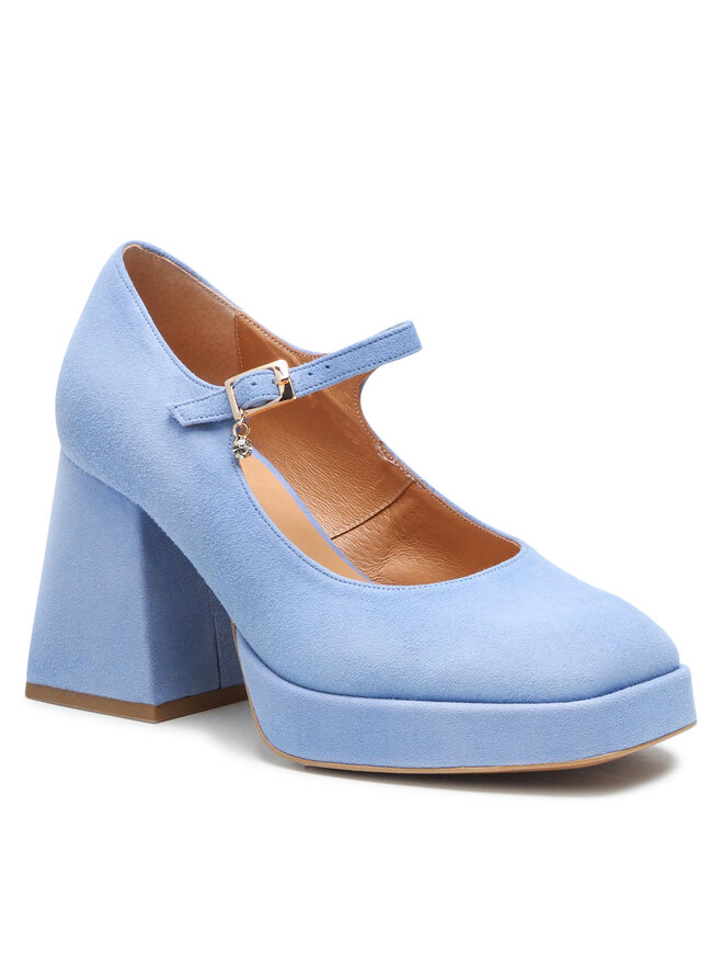 R.Polański Zapatos hasta el tobillo R.Polański 1453 Azul