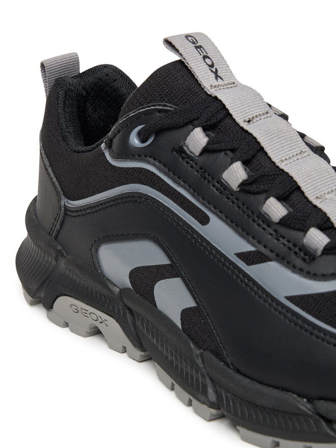 Geox Sneakersy Geox J Flexyper Plus J56MVB 0FU54 C0017 D Černá