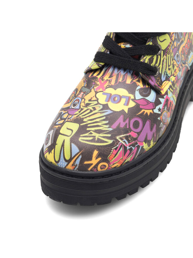 DeeZee Schnürstiefeletten DeeZee AVO-81587-001 Bunt