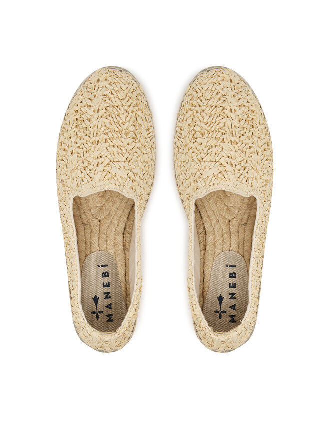 Manebi Espadrilles Manebi Yucatán H 3.6 N0 Bēšs