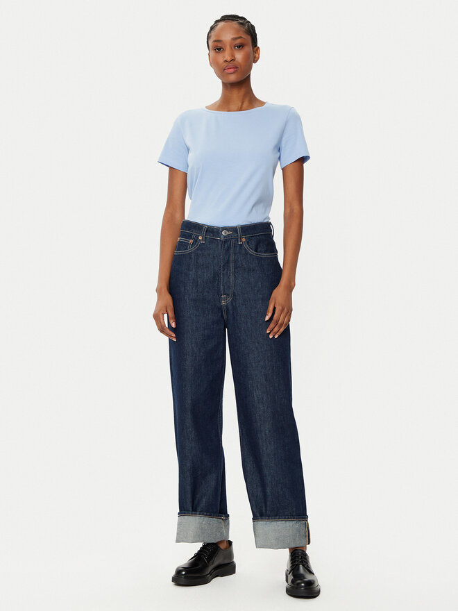 Weekend Max Mara Weekend Max Mara Футболка Multib 2515971011 Блакитний Regular Fit