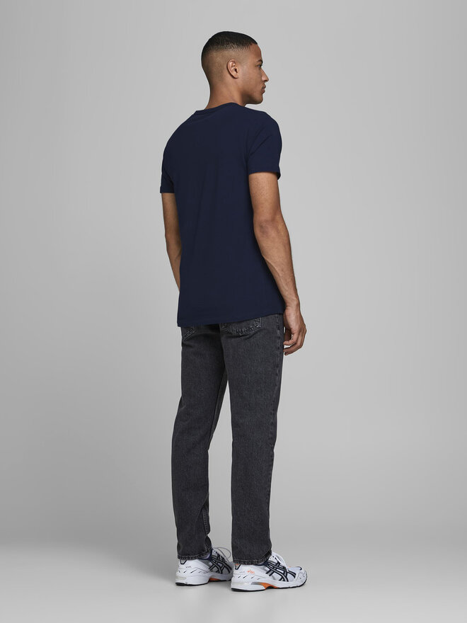 Jack&Jones Jack&Jones Póló Basic 12058529 Sötétkék Stretch Fit