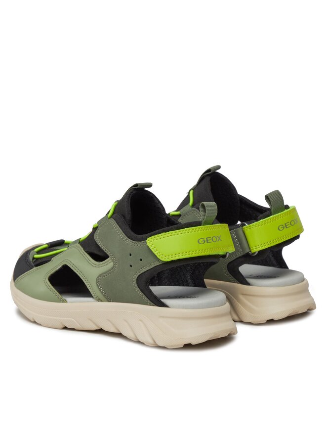 Geox Σανδάλια Geox J Sandal Airadyum Bo J45F1E 0ME15 C0914 D Χακί