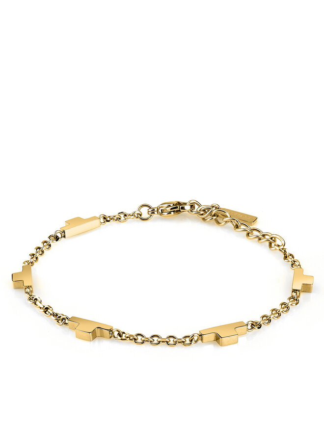 Trussardi Bransoletka Trussardi TJAXC65 Złoty