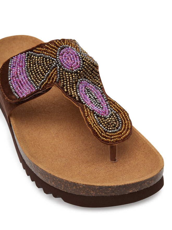 Scholl Flip-flops Scholl Tanisha MF31328 1011 Barna