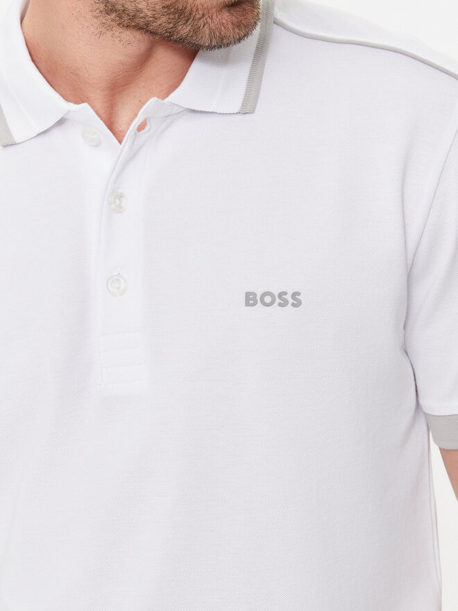 BOSS Boss Poloshirt Paddy 1 50512995 Weiß Regular Fit