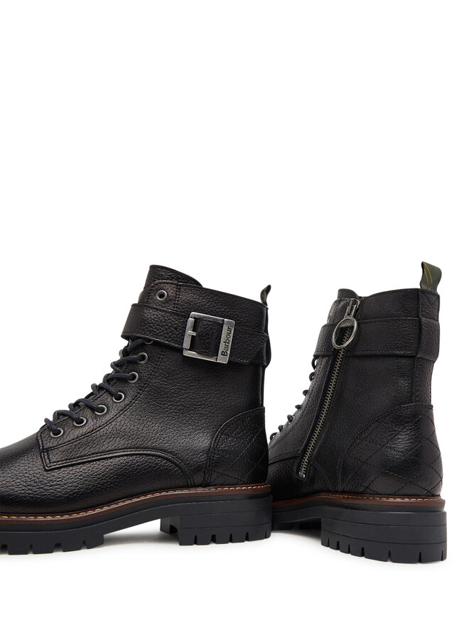 Barbour Schnürschuhe Barbour Heidi LFO0637BK51 Schwarz