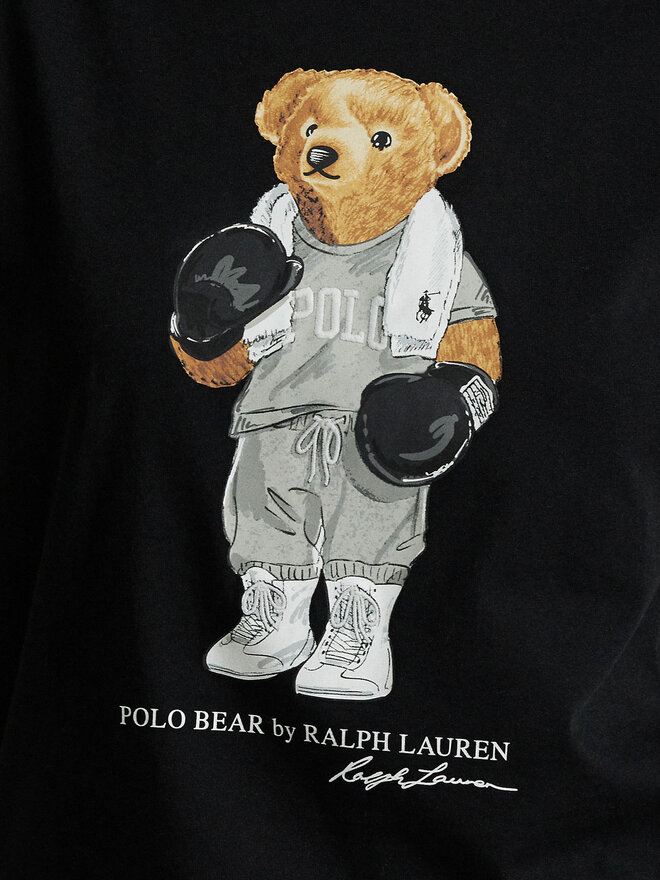 Polo Ralph Lauren Polo Ralph Lauren Marškinėliai 211971709001 Juoda Relaxed Fit