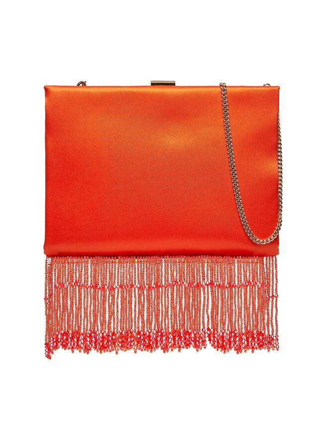 PINKO Kabelka Pinko Pouch Soft AI 23-24 PLTT 101516 A15A Oranžová