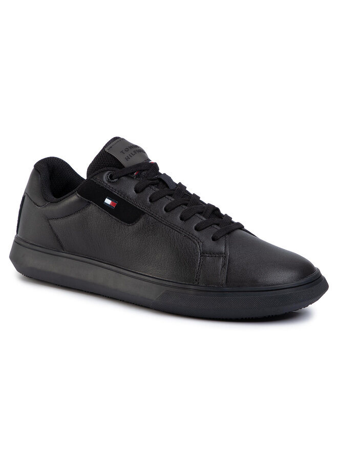 Sneakers Tommy Hilfiger Essential Leather Cupsole FM0FM02581 Noir chaussures