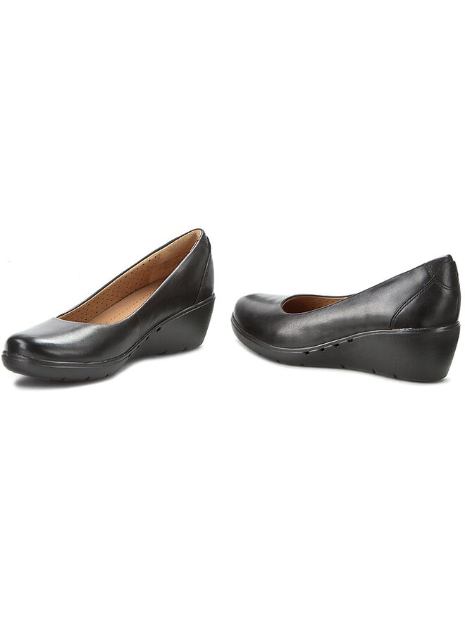 Clarks Halbschuhe Clarks Un Cass 261211804 Schwarz