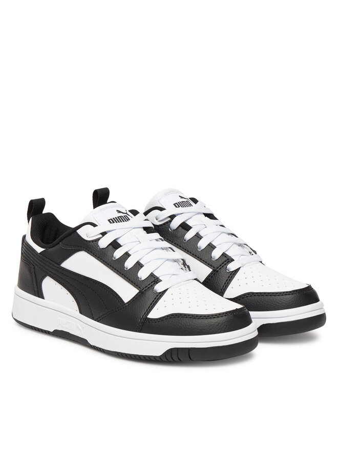 Puma Снікерcи Puma Rebound V6 Lo Jr 393833 01 Білий