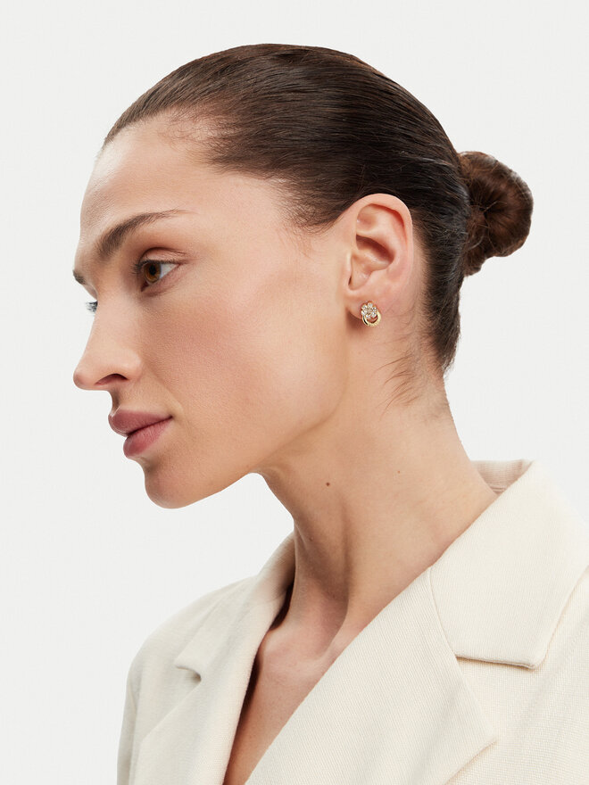 Guess Náušnice Guess JUBE05 108JW Zlatá