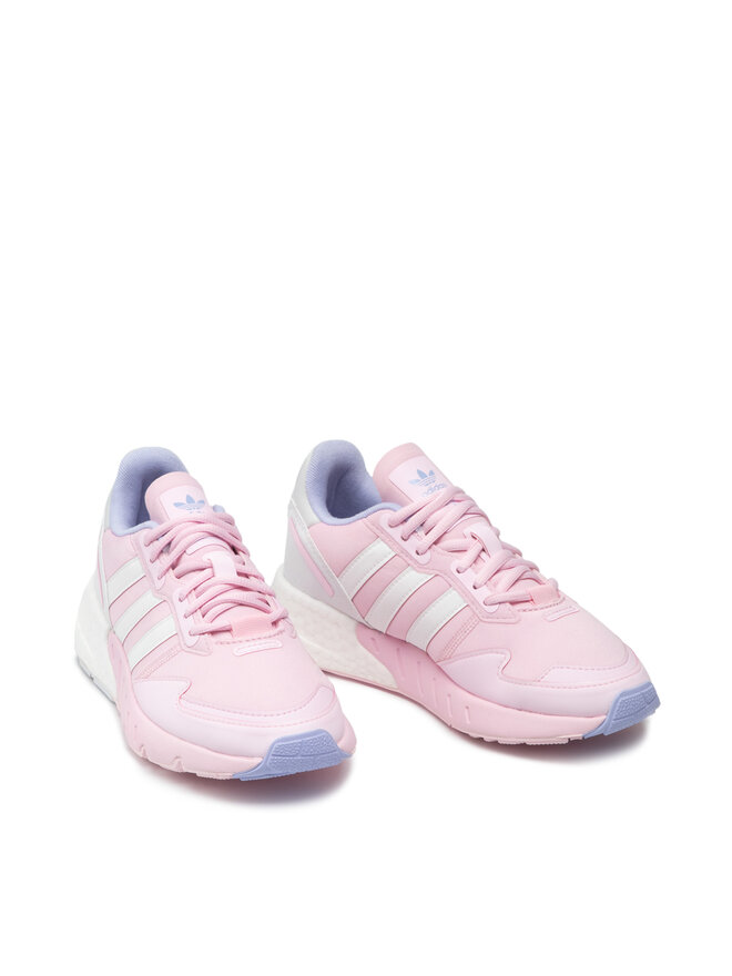 さー Sneakersy adidas Zx 1K Boost W H02936 Różowy | eobuwie.com.pl