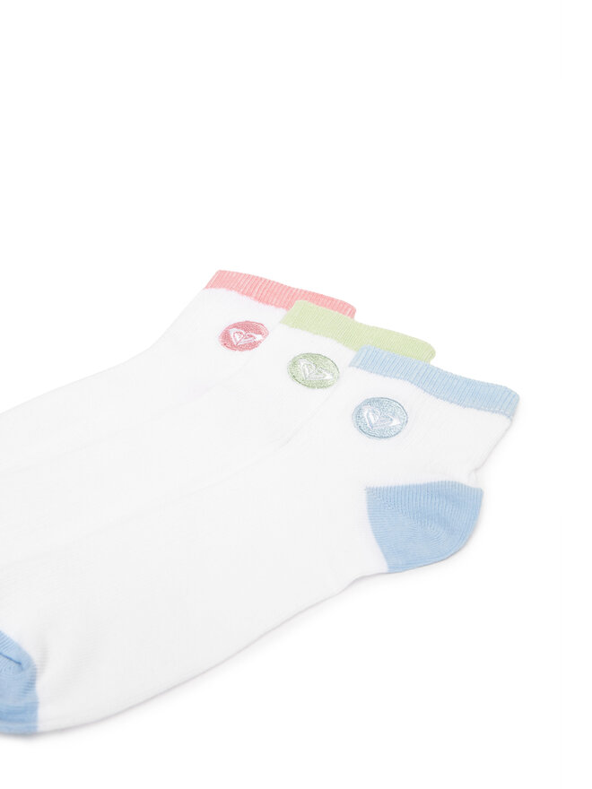 Roxy Skarpety Roxy AS_ROXY_04Z_SS25 (3-PACK) Biały
