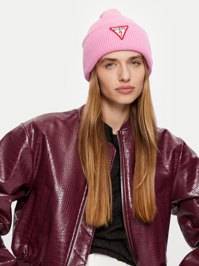 Guess Шапка Guess AW5234 VIS01 Розов