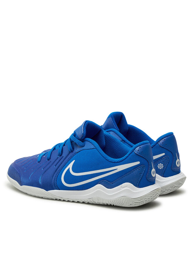 Nike Futbola apavi Nike Jr Legend 10 Academy IC DV4350 400 Zils