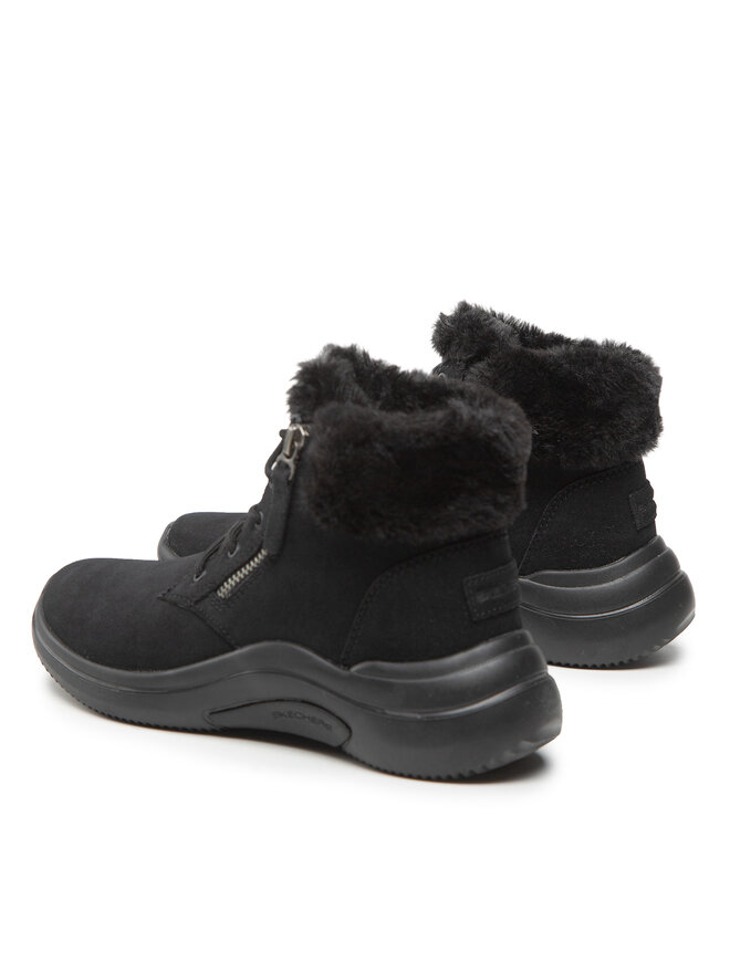 Skechers Botki Skechers On-The-Go Midtown 144267/BBK Czarny