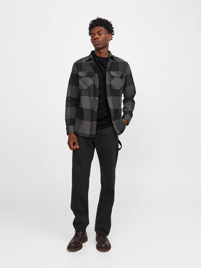 Jack&Jones Jack&Jones Marškinėliai Bradley 12249319 Juoda Regular Fit