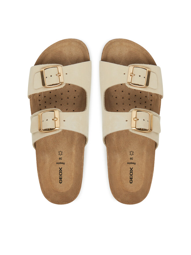 Geox Natikače Geox Brionia D35LSL 00032 C1122 Écru