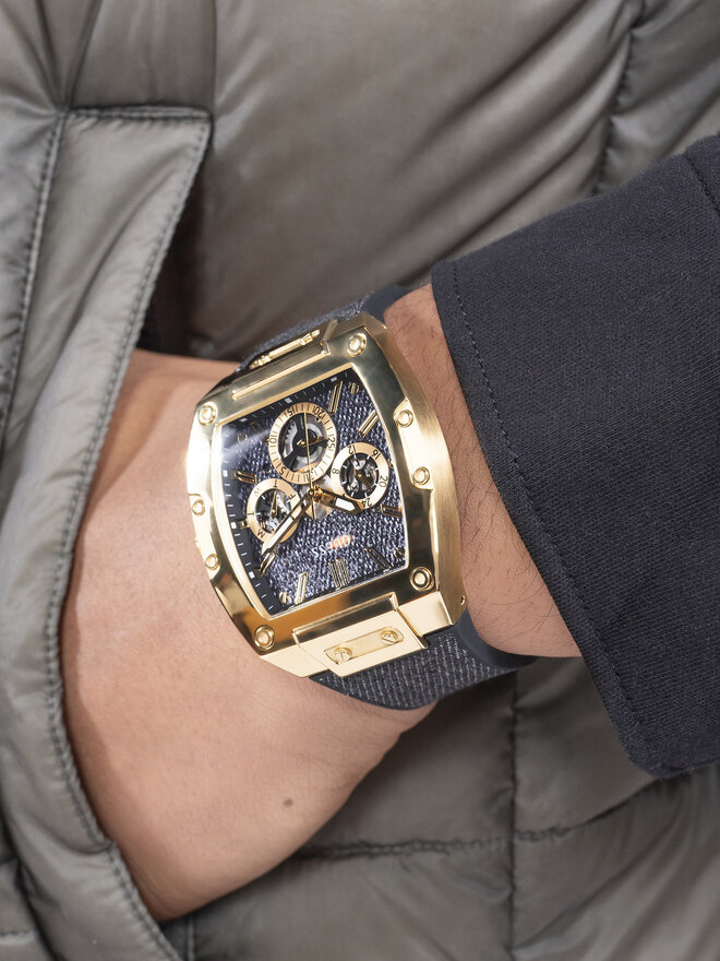 Guess Zegarek Guess GW0786G1 Czarny
