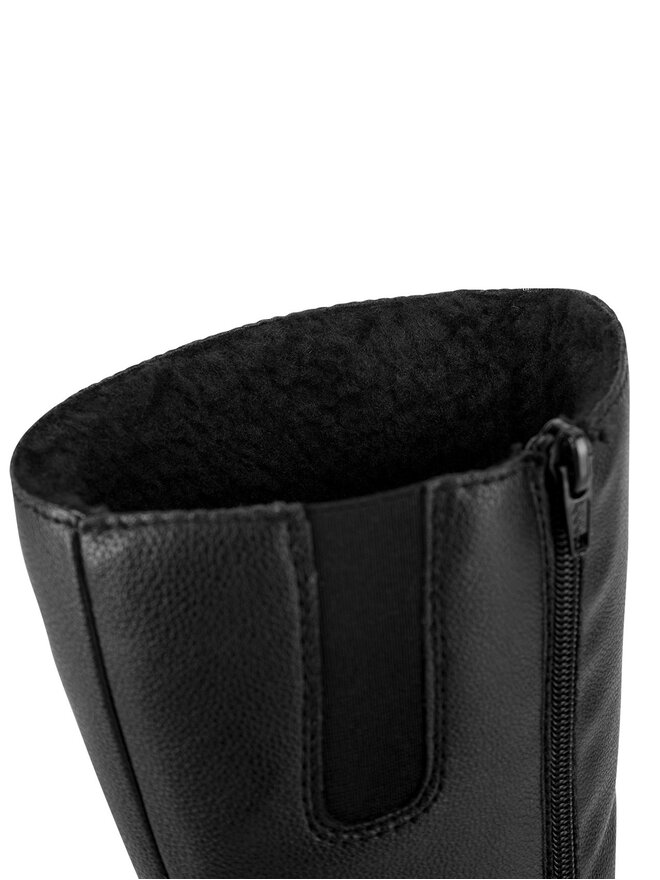 Rieker Kozačky Rieker Y3462-00 Černá