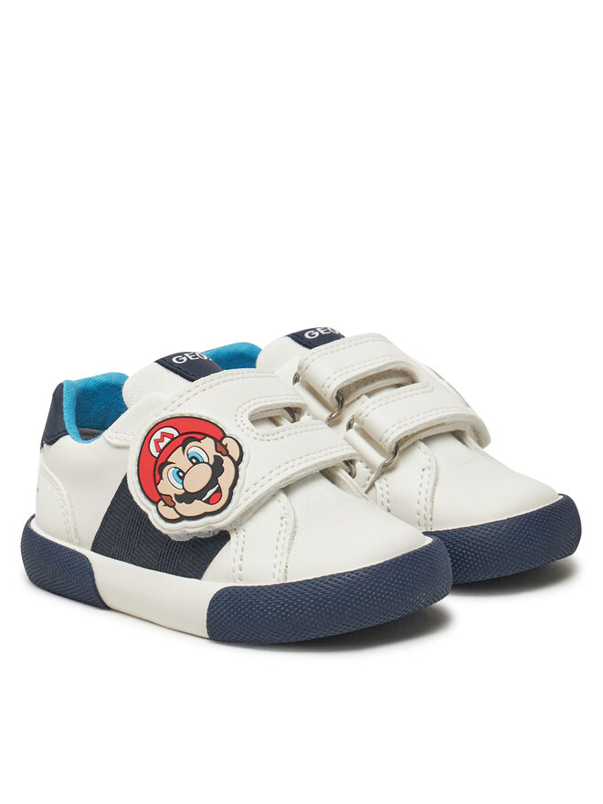Geox Sneakersy Geox B Gisli B551NC 000BC C0899 M Biela