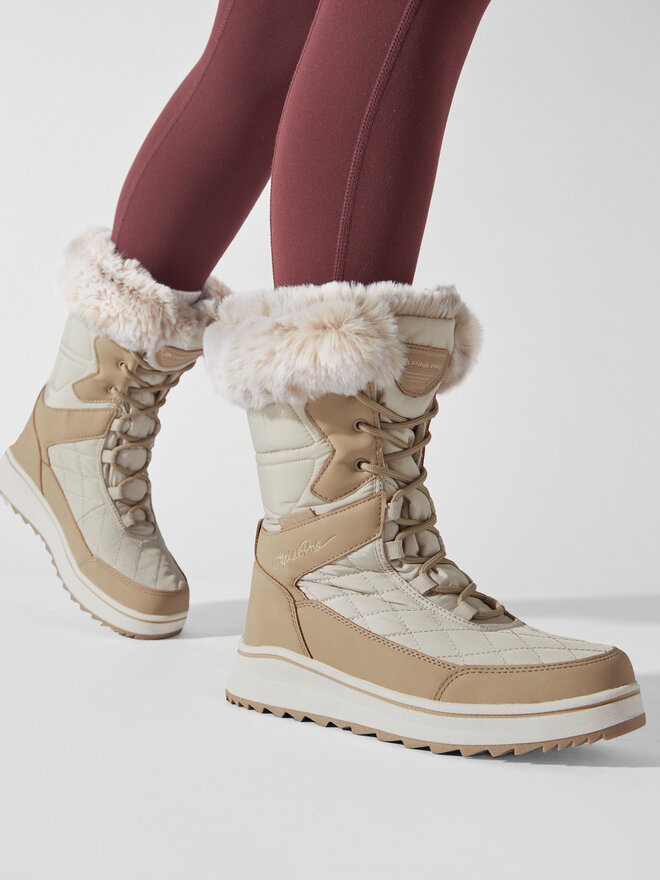 ALPINE PRO Botas de nieve ALPINE PRO Hoverla LBTB464 Écru