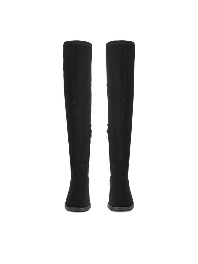 JENNY Cizme lungi muschetar JENNY WS6500-01 Negru