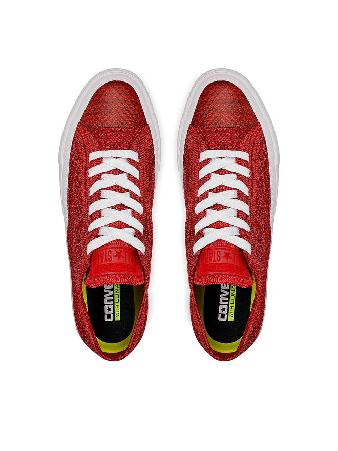 Converse Tenisky Converse Ctas X Nike Flyknit Ox 157593C Červená