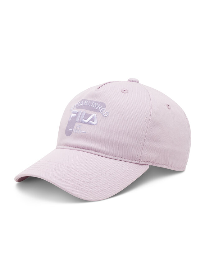Fila Czapka z daszkiem Fila Barnaul 5 Panel Cap With Elevated Basic Logo FCU0086 Fioletowy