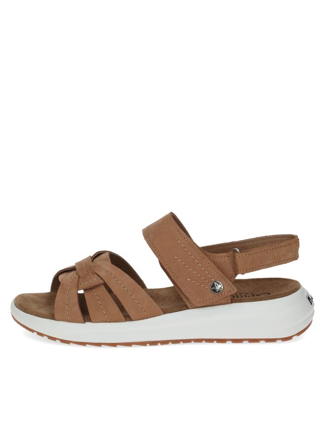 CAPRICE 9 9 28700 20, Sandalias Planas Mujer, Azul (Ocean Suede), 38 EU